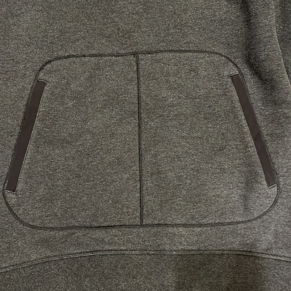 Lululemon funnel neck hoodie 8 grey/charcoal - Picture 2 of 10